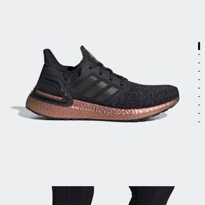 ULTRABOOST 20 Women’s size 10 black/rose gold